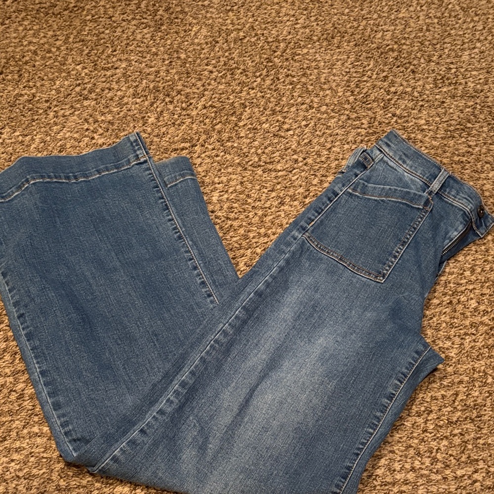 Classic Blue Flare & Wide Leg Jeans